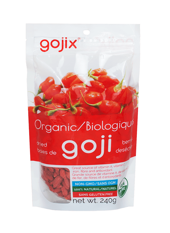 Retail Package gojix® Organic Goji Berries